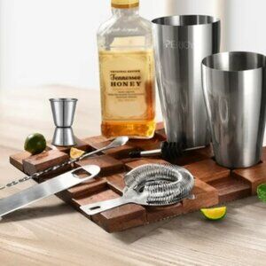 Classic stainless steel bar mixer units